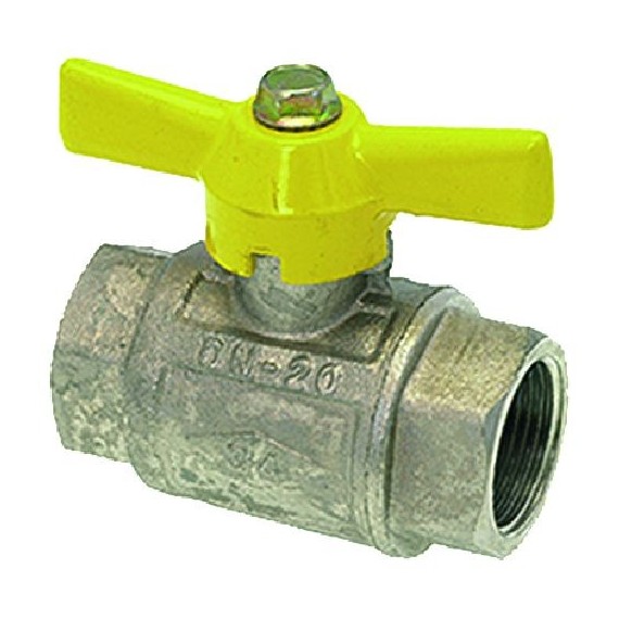 VALVOLA A SFERA GAS/ACQUA Diam. 3/4FF
