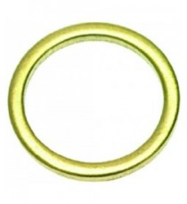 RONDELLA PIANA OTTONE Diam. 20x16x1,5 mm