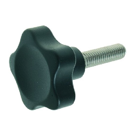 MANOPOLA NERA Diam. 37 mm