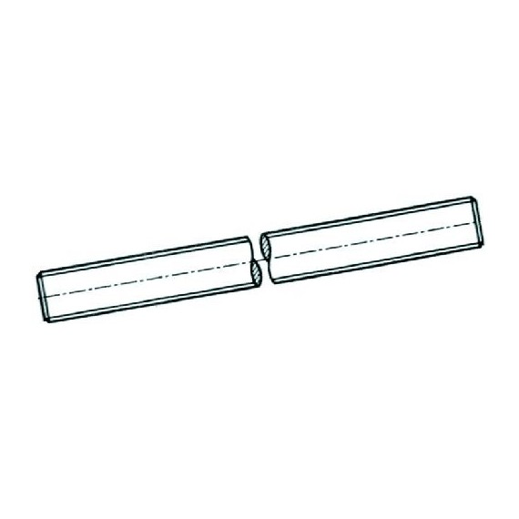 BARRA FILETTATA Diam. 6x1000 mm