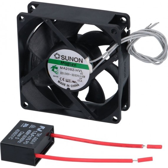 VENTILATORE ASSIALE SUNON 80x80x25 mm