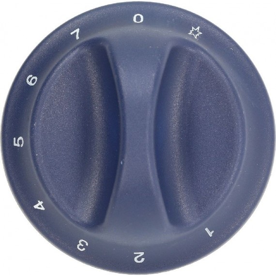 MANOPOLA BLU Diam. 76 mm 0-1-2-3-4-5-6-7