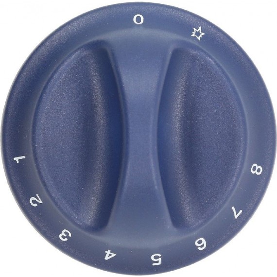 MANOPOLA BLU Diam. 76 mm 0-1-2-3-4-5-6-7-8