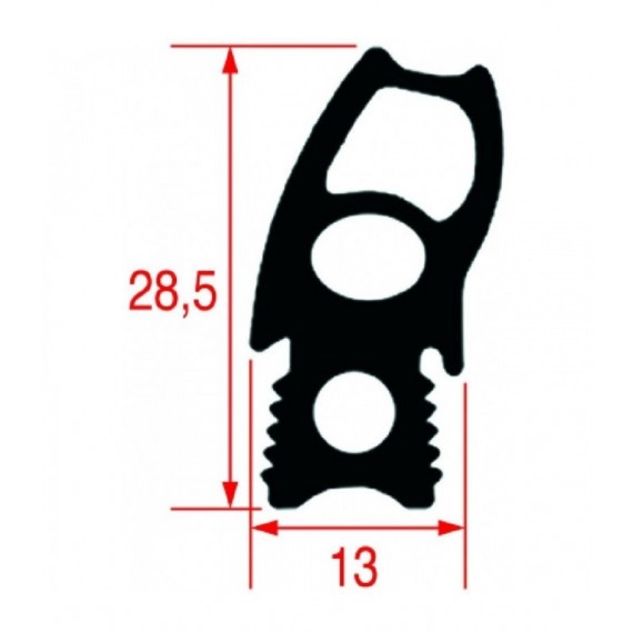 GUARNIZIONE PORTA FORNO 500x470 mm