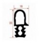 GUARNIZIONE PORTA FORNO 1495x520 mm
