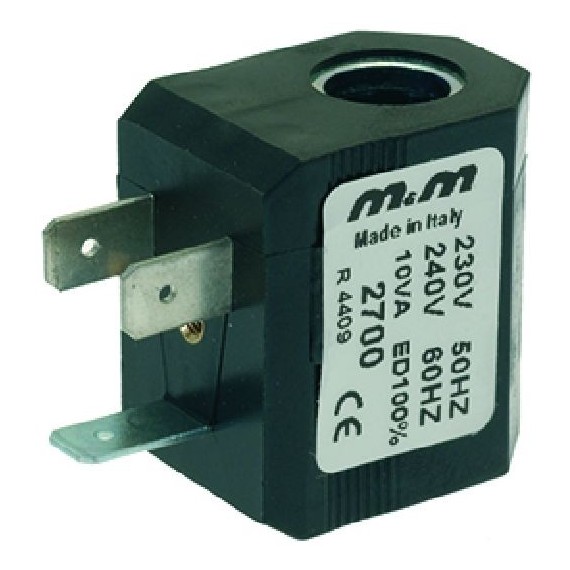 BOBINA M&M 2700 10VA 230/240V 50/60Hz