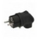 SPINA AD ANGOLO IN PLASTICA 16A 250V