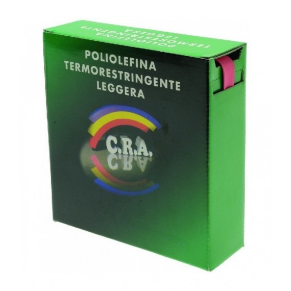 GUAINA TERMORESTRINGENTE Diam. 9,5/4,8mm-6mt