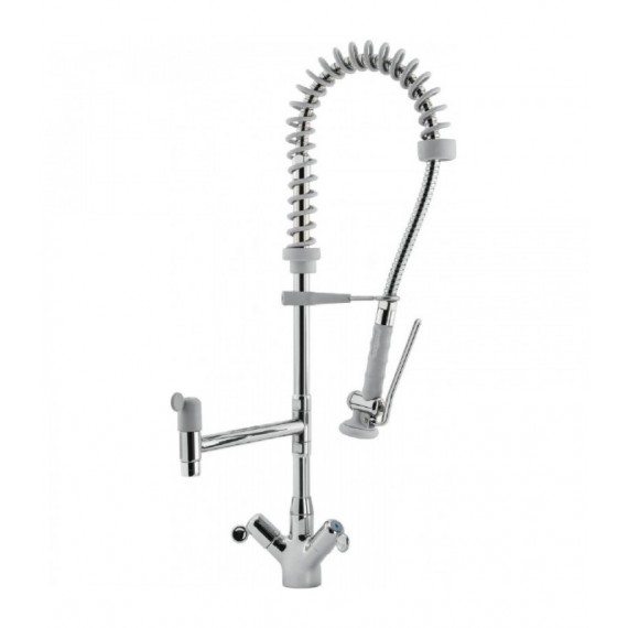 GRUPPO DOCCIA SHRINK STYL H.70 GRIGIO