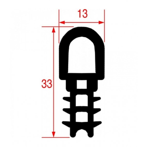 GUARNIZIONE PORTA FORNO 760x670 mm