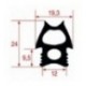 GUARNIZIONE PORTA FORNO 485x485 mm