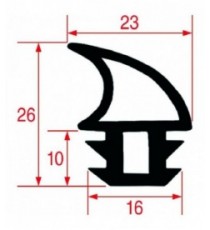 GUARNIZIONE PORTA FORNO 775x660 mm
