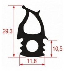 GUARNIZIONE PORTA FORNO 755x660 mm