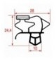 GUARNIZIONE AD INCASTRO 1550x660 mm