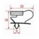GUARNIZIONE AD INCASTRO 1598x605 mm