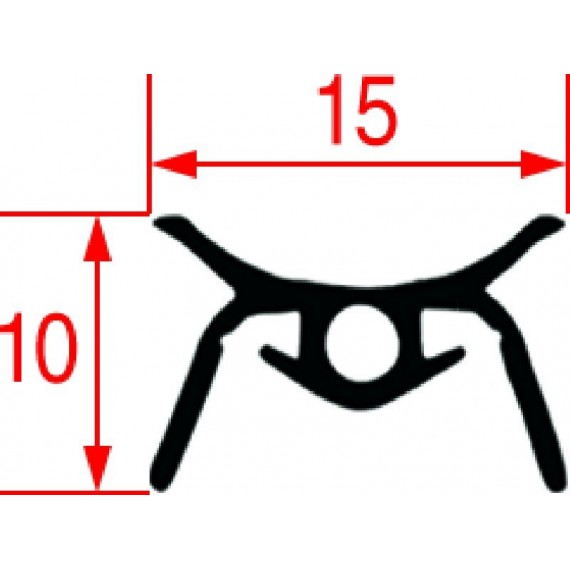 KIT GUARNIZIONE PORTA FORNO