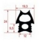 GUARNIZIONE PORTA FORNO 1365x485 mm