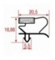 GUARNIZIONE AD INCASTRO 1005x675 mm