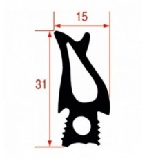 GUARNIZIONE PORTA FORNO 755x660 mm