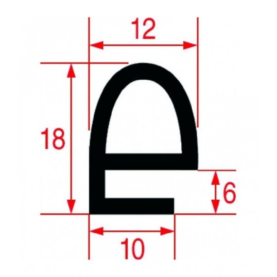 GUARNIZIONE PORTA FORNO 2030 mm