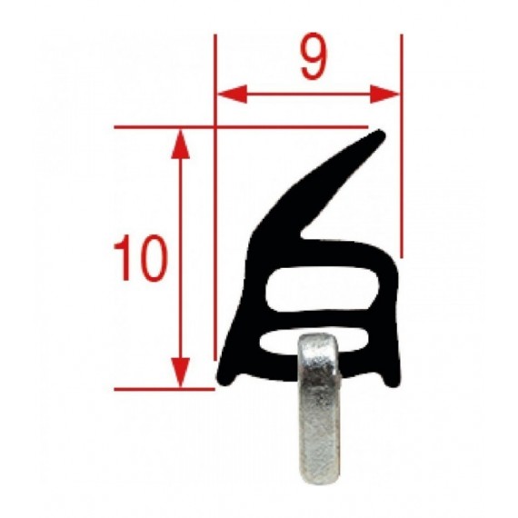 GUARNIZIONE PORTA FORNO 740x540 mm