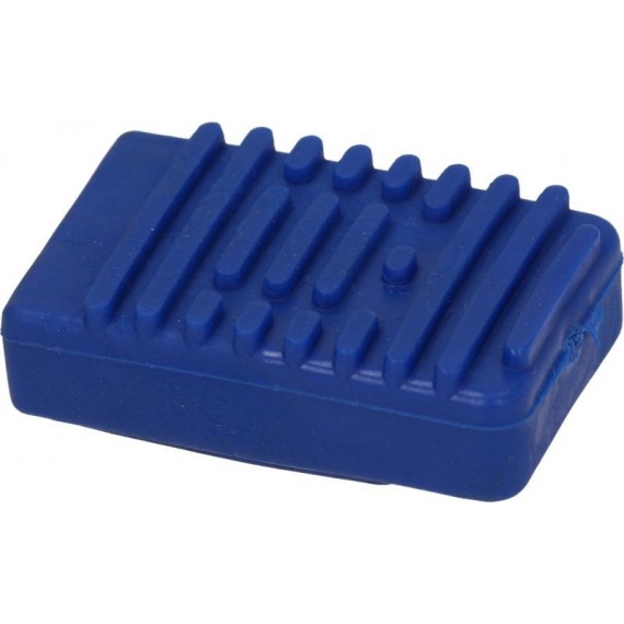 COPERTURA GOMMA BLU PER PEDALE