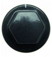 MANOPOLA NERA Diam. 55 mm