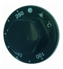 MANOPOLA NERA Diam. 55 mm 100-280C