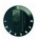 MANOPOLA NERA Diam. 50 mm 1-2-3-4-5-6-7-8