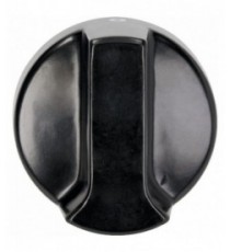MANOPOLA NERA Diam. 60 mm 0-1