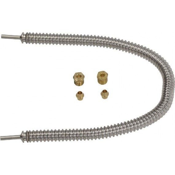 TUBO FLESSIBILE GAS Diam. 4 mm 400 mm