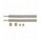 TUBO FLESSIBILE INOX Diam. 4 mm 1200 mm