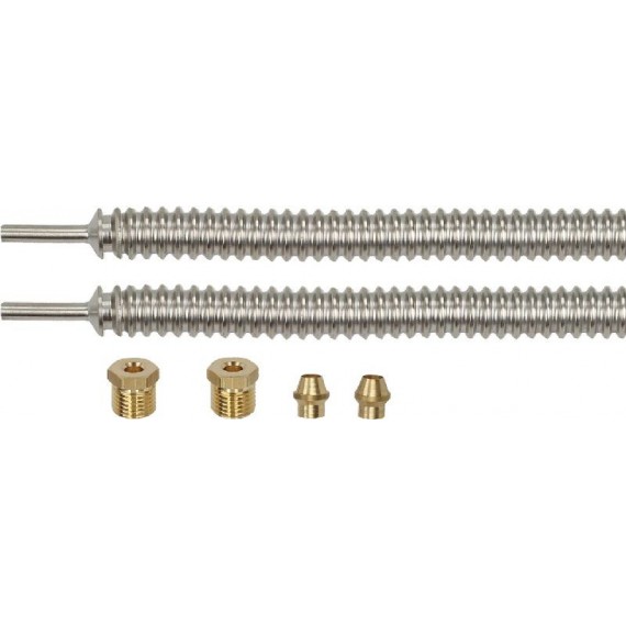 TUBO FLESSIBILE INOX Diam. 4 mm 1200 mm