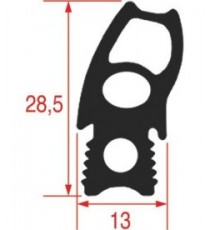 GUARNIZIONE PORTA FORNO 500x470 mm