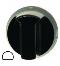 MANOPOLA NERA Diam. 52 mm 110-190C