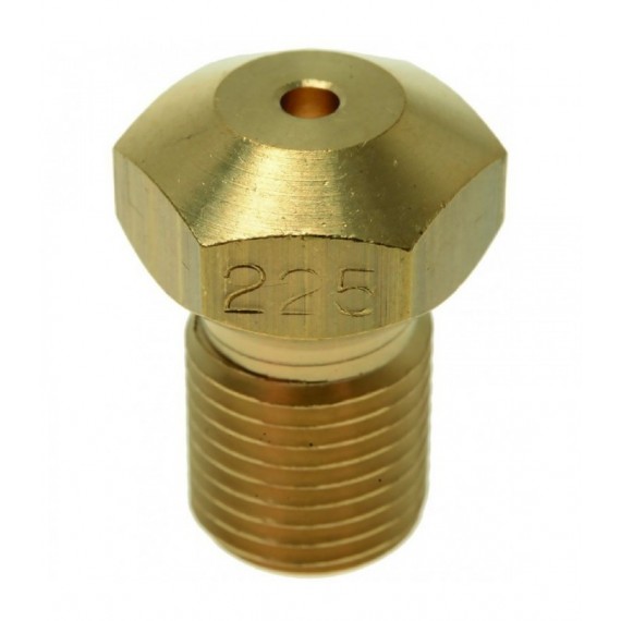 UGELLO GAS M10x1 Diam. 2,25 mm
