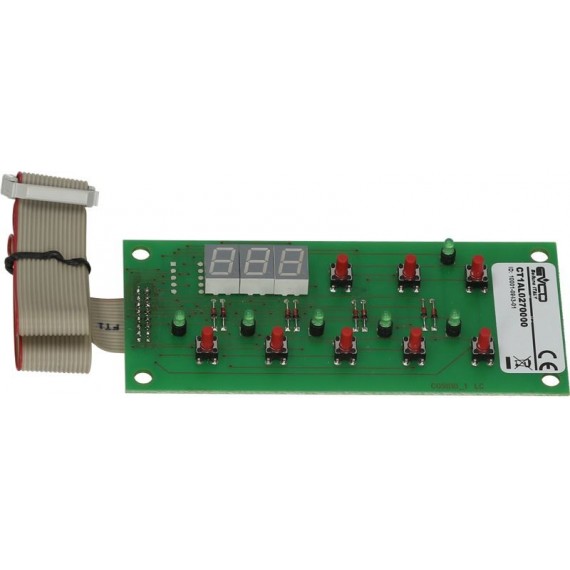 SCHEDA ELETTRONICA TASTIERA 123x56 mm