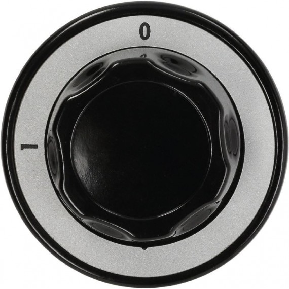 MANOPOLA NERA Diam. 70 mm 0-1