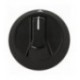MANOPOLA NERA Diam. 52 mm