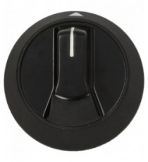 MANOPOLA NERA Diam. 52 mm