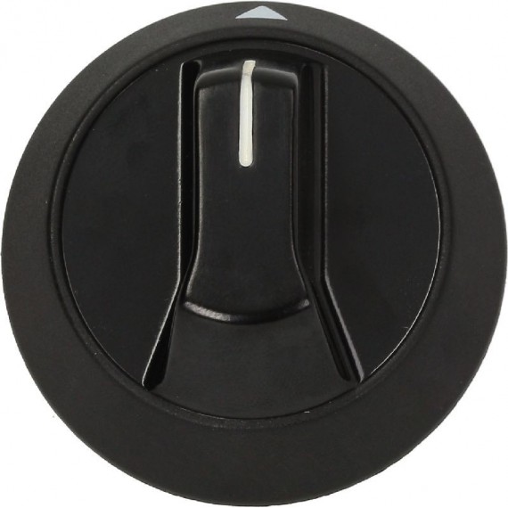 MANOPOLA NERA Diam. 52 mm