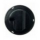 MANOPOLA NERA Diam. 65 mm