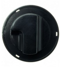 MANOPOLA NERA Diam. 65 mm