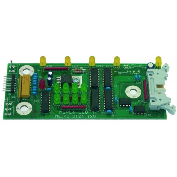 SCHEDA CON MASCHERINA MSPL6-LED