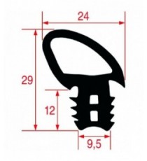 GUARNIZIONE PORTA FORNO 700x650 mm