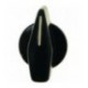 MANOPOLA NERA Diam. 36,5 mm
