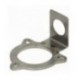 PIASTRA FISSAGGIO AD ANGOLO Diam. 43x80x4 mm