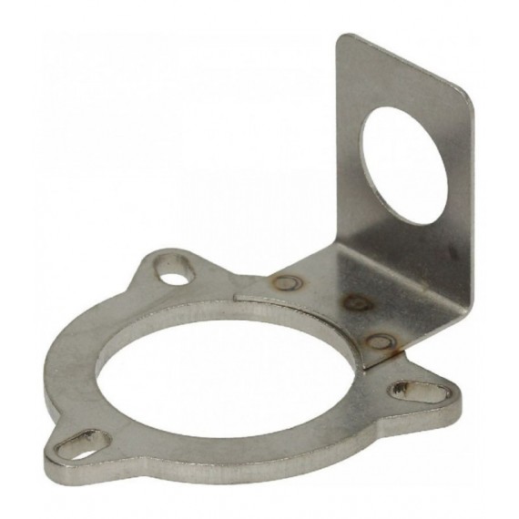 PIASTRA FISSAGGIO AD ANGOLO Diam. 43x80x4 mm