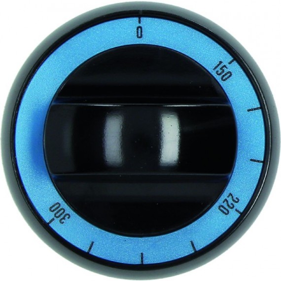 MANOPOLA NERA Diam. 72 mm 0-300C