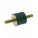 AMMORTIZZATORE IN GOMMA Diam. 30x25 mm